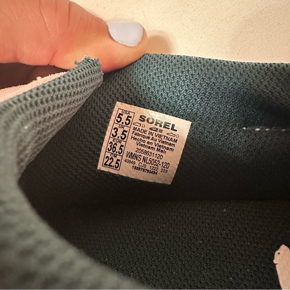 Sorel ONA RMX Insulated Moc Sneakers Pink Suede Size 5.5 new, without tags - Picture 4 of 6